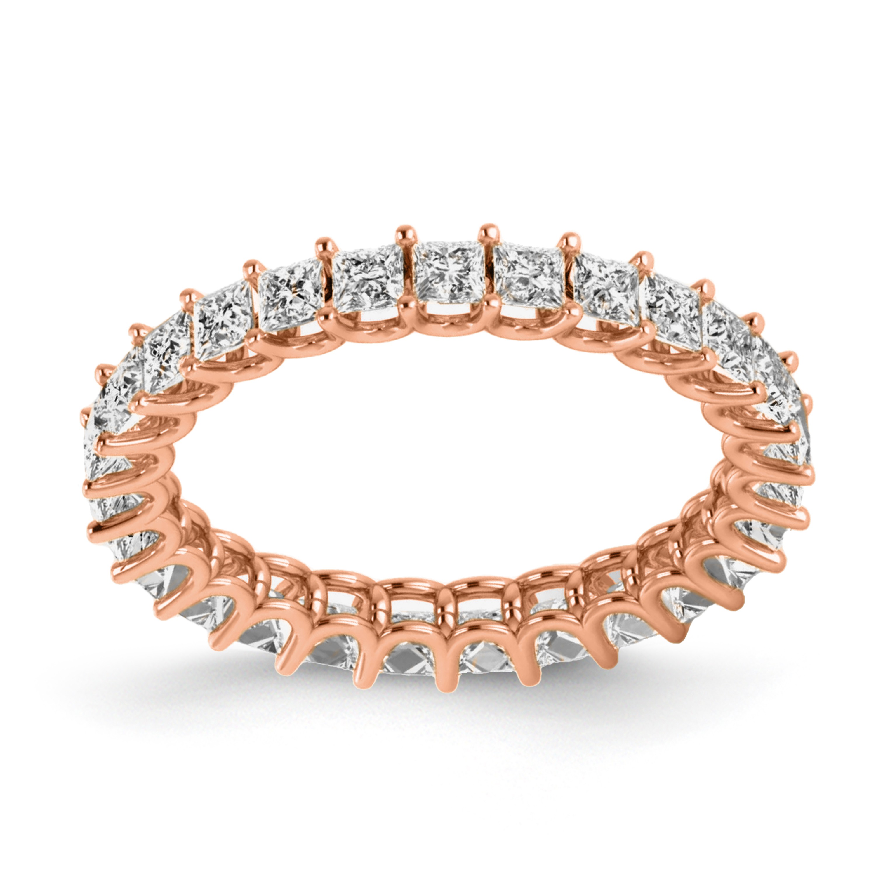 Princess Full Eternity Diamond Ring | Marlow's Diamonds