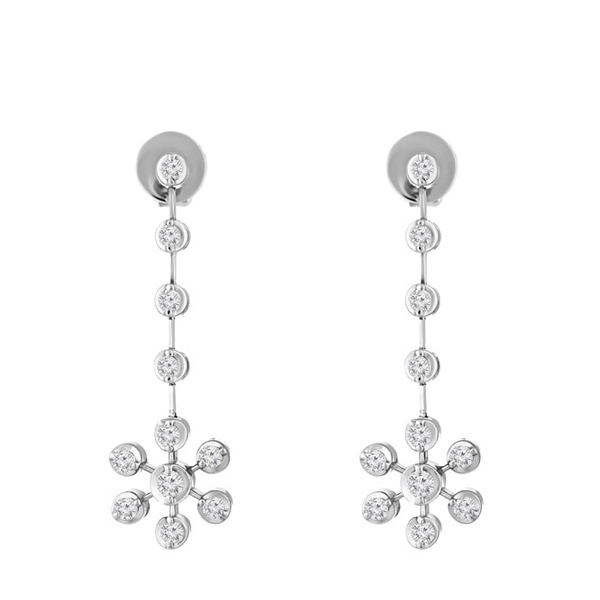 Diamond Earrings | Flower Arrangement | D_S002