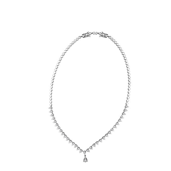 Diamond Necklace | Classic Droplet | D_S010