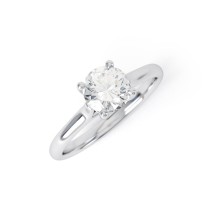 KINGSLEY | Four Claw Solitaire Engagement Ring