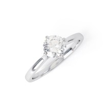 ARIANA | NSEW Taper Set Solitaire Diamond Ring