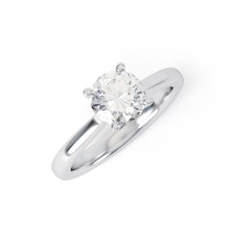 MOLLY | Elegant Four Claw Diamond Ring